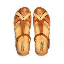 Load image into Gallery viewer, PIKOLINOS Puerto Vallarta Leather Sandal in Brandy