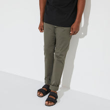 Load image into Gallery viewer, BIRKENSTOCK Uji Black Suede Leather Slide