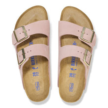 Load image into Gallery viewer, BIRKENSTOCK Arizona Soft Pink Softbed Nubuck Slides