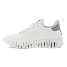 Load image into Gallery viewer, Ecco Gruuv Flexible Sole White Ladies Leather Sneaker