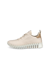 Load image into Gallery viewer, Ecco Gruuv Flexible Sole Rose Dust Ladies Leather Sneaker