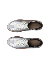 Load image into Gallery viewer, ECCO Soft 11 Silver Womens Leather Sneaker