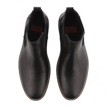 Load image into Gallery viewer, RIEKER Mens Leather Pull on Chelsea Boot in Black