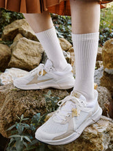 Load image into Gallery viewer, ECCO Biom 2.2 W Ladies Gold/Limestone Mesh/Leather Sneaker