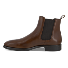 Load image into Gallery viewer, ECCO Citytray Cognac Chelsea Leather Mens Pull On Boot