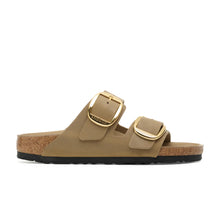 Load image into Gallery viewer, BIRKENSTOCK Arizona Big Buckle Oiled Tabacco Leather Slides
