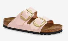 Load image into Gallery viewer, BIRKENSTOCK Arizona Big Buckle Light Rose BirkiBuc Slides