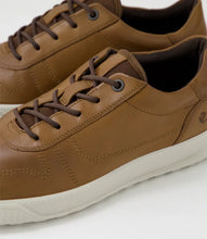 Load image into Gallery viewer, ECCO Byway 2 Camel Mens Leather Sneaker