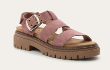 Load image into Gallery viewer, NAOT Clarkson Rose Suede Ladies Sandal