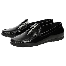Load image into Gallery viewer, SIOUX Carmona 700 Black Patent Leather Moccasin