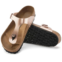 Load image into Gallery viewer, BIRKENSTOCK Gizeh Copper Birko Flor Ladies Thong