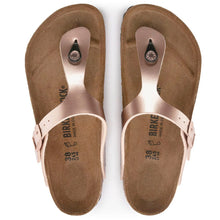 Load image into Gallery viewer, BIRKENSTOCK Gizeh Copper Birko Flor Ladies Thong