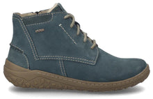 Load image into Gallery viewer, JOSEF SEIBEL Ruby 51 Azure Leather Ladies Zip Lace Boot
