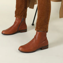 Load image into Gallery viewer, NAOT Norther Peanut Brown Leather Ladies Ankle Boot