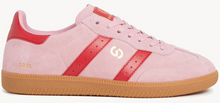 Load image into Gallery viewer, GOODSOLE Parallel Sneaker in Pink/Red Suede