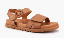 Load image into Gallery viewer, SILVER LINING Hudson Leather Sandal in Tan