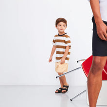 Load image into Gallery viewer, BIRKENSTOCK Kids Arizona Black BF Slides