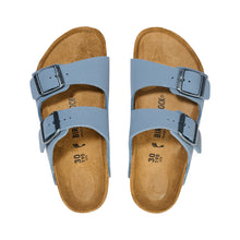 Load image into Gallery viewer, BIRKENSTOCK Kids Arizona Elemental Blue BirkiBuc Slides