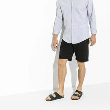 Load image into Gallery viewer, BIRKENSTOCK Arizona Black Oiled Leather Slides