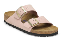 Load image into Gallery viewer, BIRKENSTOCK Arizona Soft Pink Softbed Nubuck Slides