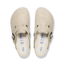 Load image into Gallery viewer, BIRKENSTOCK Boston Oyster Tonal Soft Footbed Suede