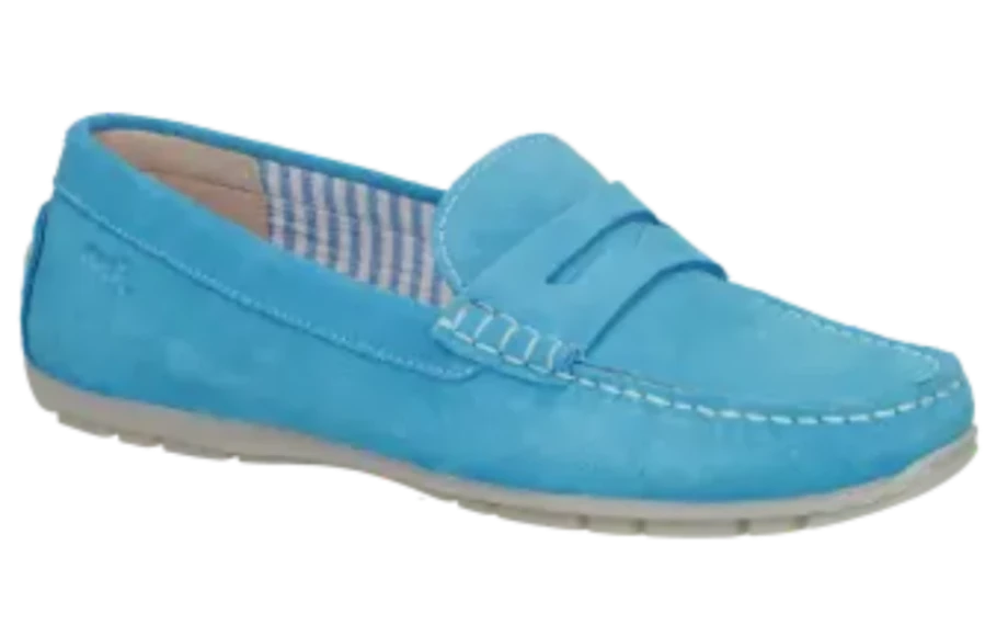 SIOUX CARMONA SUEDE MOCCASIN 