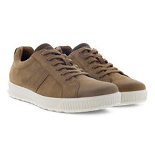 Load image into Gallery viewer, ECCO Byway Camel Mens Leather Sneaker