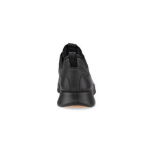 Load image into Gallery viewer, ECCO Gruuv Mens Black Leather Sneaker