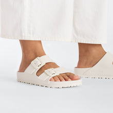 Load image into Gallery viewer, BIRKENSTOCK EVA Arizona Eggshell Waterproof Slides