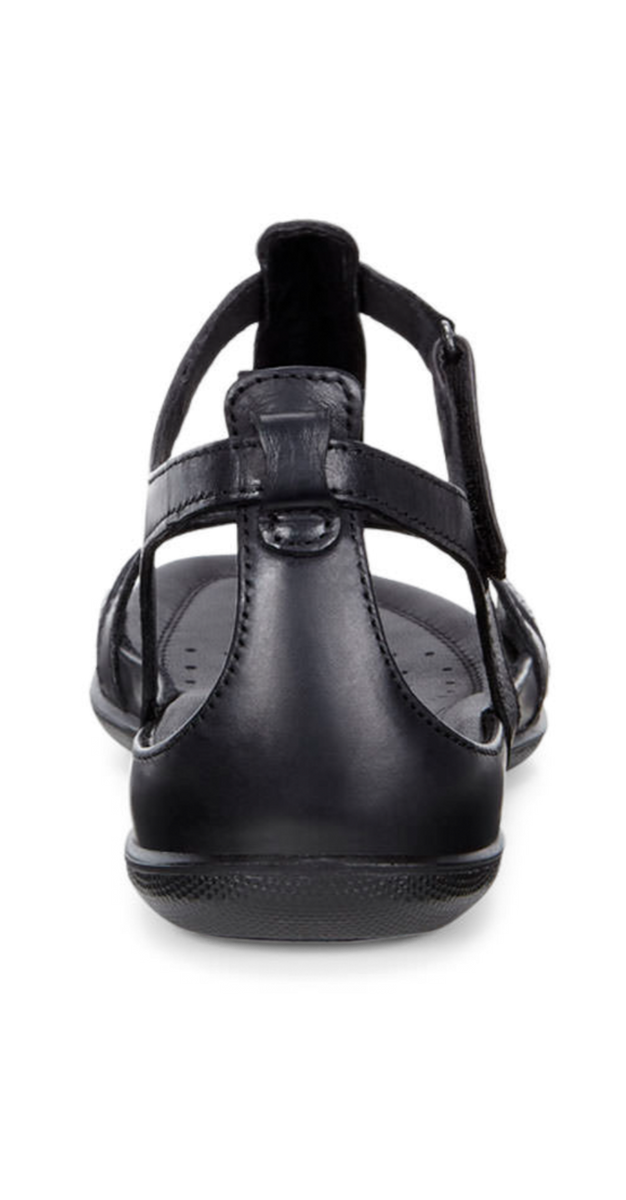 ECCO Flowt Black Ladies Wedge Sandal SOUL 2 SOLE SHOES Soul 2