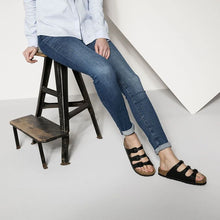 Load image into Gallery viewer, BIRKENSTOCK Florida BF Softbed Black Slides