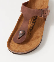 Load image into Gallery viewer, BIRKENSTOCK Gizeh Habana Oiled Leather Thong