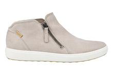 Load image into Gallery viewer, ECCO Soft 7 Grey Rose Leather Bootie