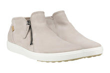Load image into Gallery viewer, ECCO Soft 7 Grey Rose Leather Bootie