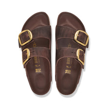 Load image into Gallery viewer, BIRKENSTOCK Arizona Big Buckle Habana Oiled Leather Slides