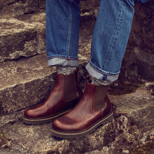 Load image into Gallery viewer, BIRKENSTOCK Highwood Mens Chocolate Natural Leather Boot