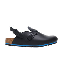 Load image into Gallery viewer, BIRKENSTOCK Kay Pro Black PU Coated Oiled Leather Clog