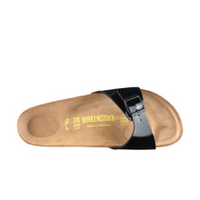 Load image into Gallery viewer, BIRKENSTOCK Madrid BF Black Patent Slides