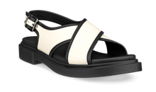 Load image into Gallery viewer, ECCO Metropole Seoul Sandal in Limestone Leather
