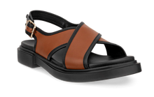 Load image into Gallery viewer, ECCO Metropole Seoul Sandal in Mink Leather