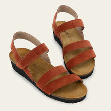 Load image into Gallery viewer, NAOT Kayla Spice Ladies Suede Sandal
