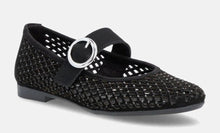 Load image into Gallery viewer, REMONTE by Rieker Maree Black Suede Mesh Mary-Jane (D0K18)