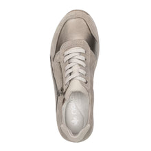 Load image into Gallery viewer, RIEKER Danielle N8114 Taupe/Bronze Ladies Leather Zip Sneaker