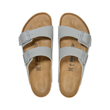 Load image into Gallery viewer, BIRKENSTOCK Arizona Saffiano Stone Coin Birko Flor Sandal