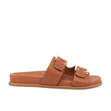 Load image into Gallery viewer, SILVER LINING Farina Leather Sandal in Tan