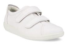 Load image into Gallery viewer, ECCO Soft 20 Bright White Lyra 2 Strap Ladies Leather Sneaker