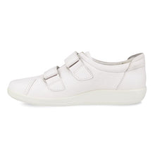 Load image into Gallery viewer, ECCO Soft 20 Bright White Lyra 2 Strap Ladies Leather Sneaker