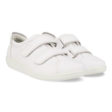 Load image into Gallery viewer, ECCO Soft 20 Bright White Lyra 2 Strap Ladies Leather Sneaker