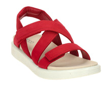 Load image into Gallery viewer, ECCO Soft Chili Red Sandal