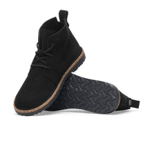 Load image into Gallery viewer, BIRKENSTOCK Uppsala Mid Black Suede Leather Boot